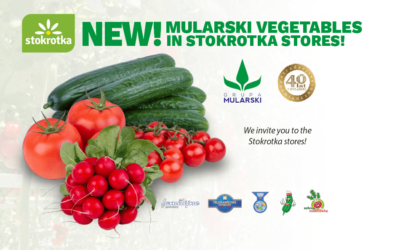 Mularski vegetables in Stokrotka stores!