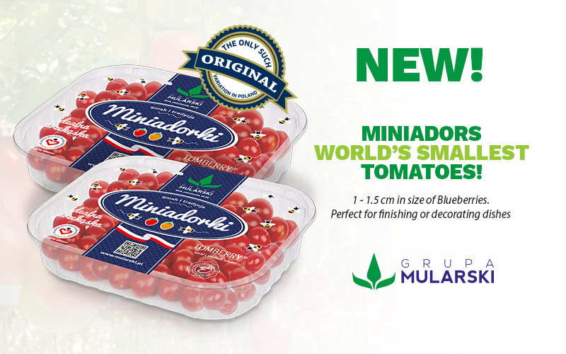 New! Miniadors, the smallest tomatoes in the world.