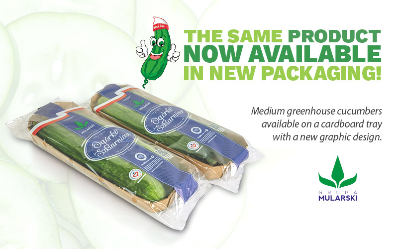 A new variant of cucumber packing available